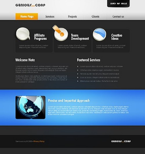 Product picture Monster Template #19964